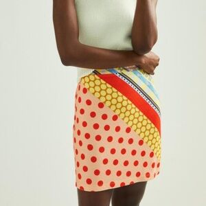 Farm rio knit mini skirt